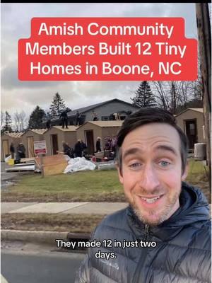 This is so cool ❤️ #northcarolinakerry #nckerry #boonenc #boone #boonenorthcarolina #hurricanehelene #amishtinyhomes