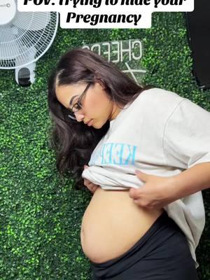 I was 9 weeks here desperately trying to hide my pregnancy from anyone and everyone 🤯 #pregnantlife #hidingpregnancy #pregnancyannouncement #pregnanttiktok #pregnantbelly #pregnancyjourney 