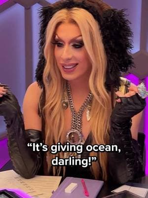 It's giving ocean... 🌊 Season 2 of Dimension 20: Dungeons & Drag Queens kicks off in LESS THAN ONE WEEK - only on Dropout! #dimension20 #dropout #dungeonsanddragqueens #dragqueens #rpdr