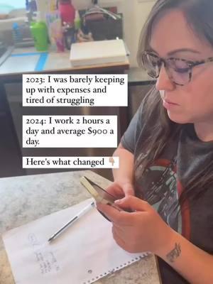 2023: I was barely keeping up with expenses, constrely stressed,and tired of the struggle. I felt trapped in an endless cycle of working hard but never getting ahead. Fast forward to 2024: I now work just 2 hours a day and make an average of $900-$1,500 daily with Digital Marketing 🥹 My life has completely changed, and I finally have the freedom and peace of mind I was craving. I spend more time with my family, and I'm not constantly worried about how to pay the next bill. So, what changed? I found a simple, proven program that taught me how to create an online income, step by step. No fancy skills or big investments needed-just a real plan that works. And guess what? You can do this too. Ready for a change? Drop a "READY" in the comments or click the link in my bio to grab your free guide on how to get started earning $900-$3k a day. Don't wait another year to make a change —your future self will thank you!! Comment READY to get started 🥂🥳#passiveincome #howtomakemoneyonline #digitalproducts #digitalmarketing #digitalmarketingforbeginners #sidehustle #millionaire #financialfreedim #dailypay #timefreedom #remotejobs #wfhm #wfhmjobs #scalefast #explorepage #sixfigures #streamsofincome