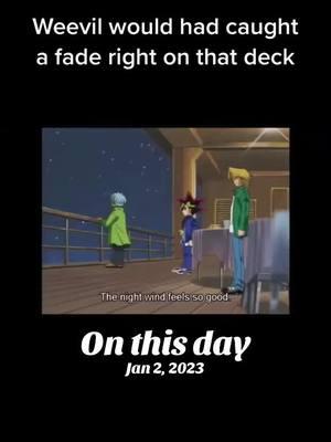 #onthisday and i still want to seing on him #yugioh #yugiohtiktok #joeywheeler #animetiktok 