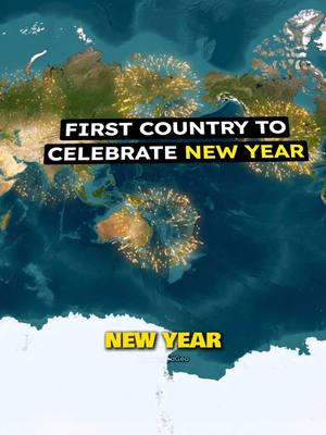 The countries to celebrate the new year first and last and the Japanese calendar  #fyp #viralvideo #viraltiktok #foryoupage #usa🇺🇸 #kiribati #americansamoa #usa #japan 