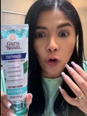 La pasta dental que necesitas 2025 de #gurunandaproducts #TikTokShop #mademyyearbetter @Elizabeth @GuruNanda LLC #gurunandatoothpaste #compartepastadental #cuidatusdientes 