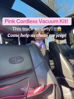 Pink🎀 Cordless Vacuum kit #cordlessvacuum #pinkvacuum #carcleaning #fypシ #foryoupage #thinkworkcleaningkit #TikTokShop 