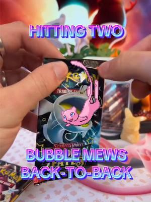 Hitting two bubble mews within 15 packs of each other 😭🫧 #CapCut #pokemon #pokemoncommunity #pokemontcg #pokemontiktok #fyp #bubblemew 