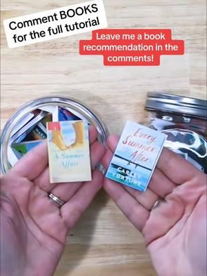 This is a project I do every New Year’s Day! I make mini books of each book I read last year and put them in a jar! I read 100 books in 2024 so tell me some book recommendations for this year! And let me know if you want the tutorial on making your own mini books! #books #minibooks #BookTok #booktracker #reading #readingtracker #goodreads #libby #reader #readinglist #books #bookish #bookworm #audiobook #bookrecommendations 