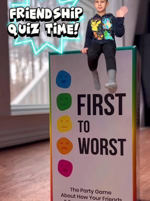 Friendship quiz time!🧠 Comment ‘dyce’ to get the link to buy. Get ready for laughs and surprises—how well do you really know your besties? THE RANKER picks five random things and secretly ranks them from 1 to 5. The players must team up and crack the code! Get more right than wrong, and you WIN! Easy to play and not many rules. This is a hilarious game, where players challenge each other to guess how others rank fun and thought-provoking topics. It’s a great way to get to know people, friends and family. This is a cool gift for any occasion! #creativekidschannel #creativekids #boardgames #fun #boardgame #funtime #familytime #friendstime #bestie #boardgames #boardgamegeek #tabletopgames #boardgamenight #boardgamecommunity #boardgamelife #familygamenight #cardgames #boardgamelovers #gamingwithfriends #musthave #birthdaygifts #ad @Dyce Games 