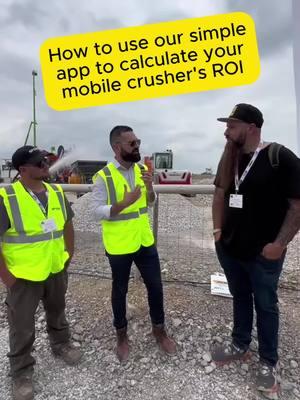 Mobile crushers often don't have the luxury of highly accurate belt scales. SR Measure is a simple app that brings accurate stockpile measurement to your fingertips. Simple, fast, accurate. Download SR Measure for iPhone and start measuring today for free. #buildingmaterials #quarry #aggregates #concrete