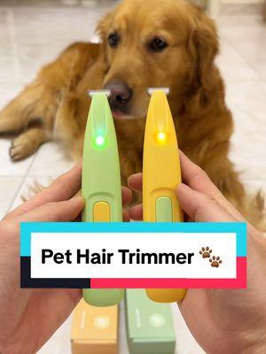 Pet Hair Trimmer 🐾  #paw #pethairremoval #dogproducts #shedding 