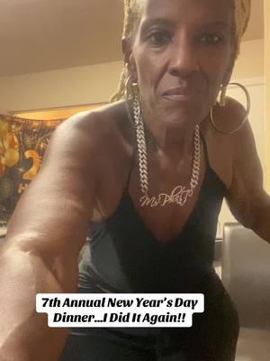 7th Annual New Year’s Day Dinner…I Did It Again!!! #happynewyear #happynewyear2025 #fyp #fypシ #goodeating #yummy #goegeous #flawless #viralvideo #msphat70 