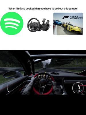 Very fun game 👍 #fyp #forza #g923 #spotify #gt3rs #nurburgring 