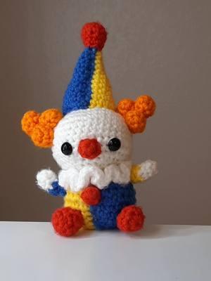 Happy New Year! :) Thank you to all you wonderful people who have supported me this year. I hope yall have an amazing 2025! #clown #clowns #clownoc #clowncore #clownart #clowntok #clowntiktok #clowncoreaesthetic #amigurumi #amigurumis #amigurumitoys  #kawaii #kidcore #weirdcore #stuffie #plush #plushie #plushies #silly #sillyclown #crochet #crochetersoftiktok #crochettiktok #crochetpattern 