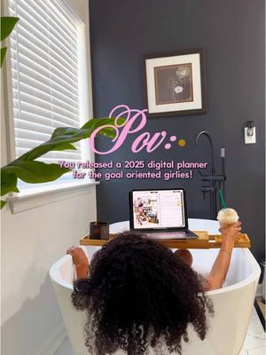 Something for the goal setting/ mindset focused girlies 🩷  I created this interactive, digital planner with the intention of helping you reach your goals and shift your mindset to a more abundant/healthy one. If that’s your vibe, you might like this planner. Linked in my bio. Get yours now! 🥂 #mindsetplanner #digitalplanner #digitalplanningcommunity #livelifewithari #digitalstickers 