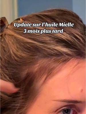 #miellehairoil #avantaprescheveux #huiledericin 