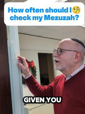 Is your mezuzah is still kosher? 🤔 It’s not just about hanging a mezuzah—did you know you're supposed to check the scroll 2 times in 7 years? 📝 Watch as we dive into the significance of this tradition and why it’s important to keep it in check, even after 20 years! 🌟 This small but powerful ritual connects us to something bigger. See how it can bless your space and bring meaning to your daily life! ✨ #JewishTraditions #MezuzahMeaning #FaithInAction #KosherLiving