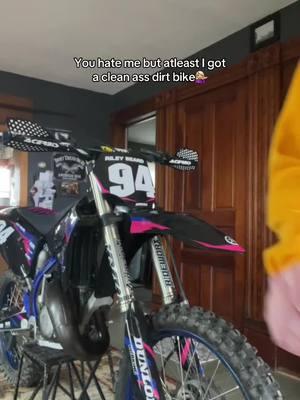 ;) #ingodwetrust #real #relatable #beviral #viraltiktok #viralvideo #hate #tooreal #clean #motocross #dirtbike #yamaha #yz125 