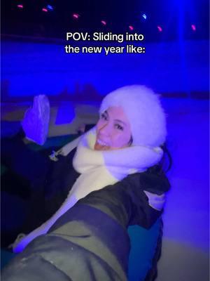 This is your sign to go night tubing if you’ve never tried it yet! #tubing #winter #wintersports #newyear #2025 