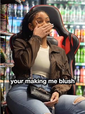 if you can make her laugh & giggle 🤭 #fypシ #funnyvideos #viral #xyzbca #cute #wholesome #viraltiktok #girl #Love #gasstation #customer #job #store #interview #lovestory #series 