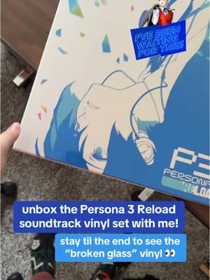 What’s your fave song? 👀 It’s Going Down Now is obv my fave but I also love Color Your Night 💙 #persona3reload #persona3 #vinyl #vinylcheck #p3 #p3r #atlus #persona5 #videogame @crunchyroll @Atlus West 