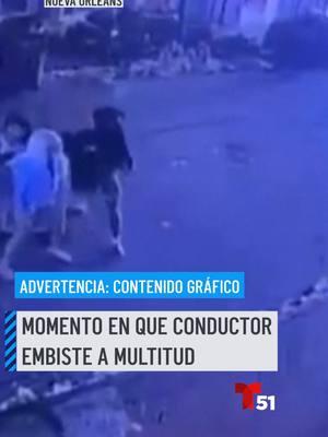 Las autoridades siguen investigando lo que consideran un "acto de terrorismo" luego que un conductor atropellara a una multitud que celebraba el Año Nuevo en una popular zona de Nueva Orleans, causando la muerte de hasta 15 personas y dejando más de 30 heridos. #nuevaorleans #bourbonstreet #neworleans