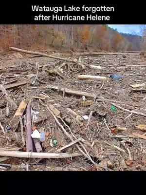 After Hurricane Helene swept through North Carolina, most of the debris, wreckage, and trash drifted and piled up in Watauga Lake. Three months have passed, and this place remains a challenging and almost forgotten issue. If Kim Ashby is here, the search would be incredibly difficult. It could take years for this area to return to what it once was. #HurricaneHelene #helene #WataugaLake #ForgottenPlaces #kimashby #EnvironmentalCrisis #DisasterRecovery #NatureRestoration #NorthCarolina #StormAftermath #EcoChallenge #HelpUsFindHer#sosad#foryou #fyp 