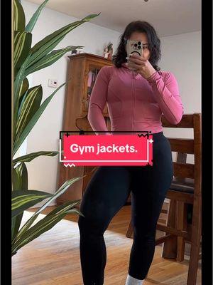 Estás jackets están muy linda para ir a entrenar , la tela es muy strech se las recomiendo #creatorsearchinsights #gymjacket #gymgirl #forwomen #falldealsforyou #gym #jacket #entretenimiento #chicasmalas #chicas 