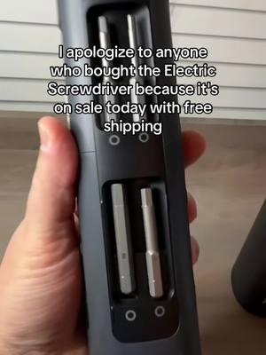 a bigger and stronger one  #electricscrewdriver #Screwdriver #ScrewdriverKit #screwdriverfanttik #TikTokShopLastChance #tiktokshopnewyearnewaura 