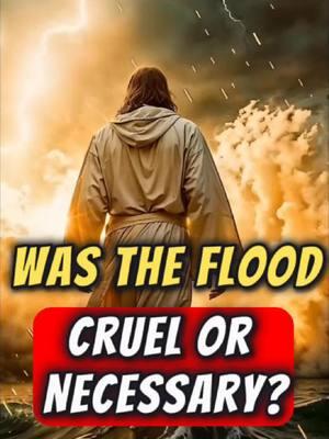 Was the Flood Cruel or Necessary? Uncovering the Real Reason. #GreatFlood #NoahArk #Nephilim #FallenAngels #BiblicalStories #FaithAndHistory #GodsPlan #BibleMysteries #SpiritualTruths #ancientscriptures 