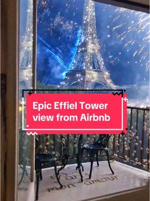 Ringing in the #NewYear at this #Airbnb in #Paris 🎆 📍Luxury & Breathtaking Eiffel & Paris Amazing View  🎥 @parismonamour.rent  #airbnbfinds #traveltiktok #paristravel 