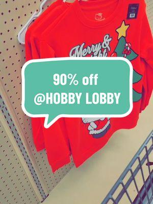 #hobbylobby #90 %off #christmasathobbylobby #carlitarosita #hobbylobbyfinds 