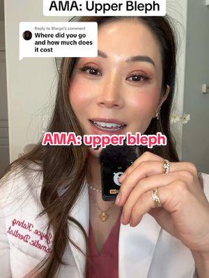 Replying to @Margo I’ve seen upper blephs range from $2k (Korea) to over $12k. Here’s where I went and how much it cost. #upperblepharopasty #upperbleph #plasticsurgeon #asianeyelid #asiandoubleeyelid 