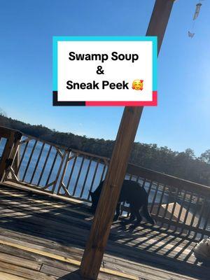 Swamp soup for New Years and a little SNEAK PEEK for my TikTok besties 😘🥰 #stayclassy 