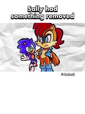 Sally had something removed #sonic #sonicthehedgehog #sallyacorn #princesssally #sally #archiesonic #freakazoid #animation #animatic #fyp #foryou @Sonic the Hedgehog @SEGA Official 