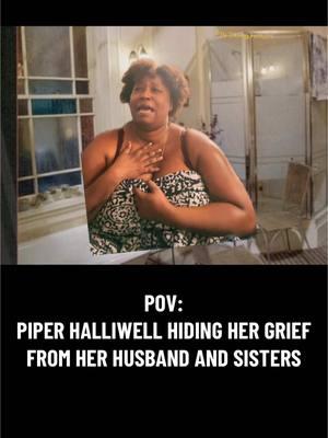 Piper missed her sister so much but her hobosexual husband and narcissistic sister weren’t trying to hear all that crying. #blackgirlcharmed #podcast #rewatch #thecharmedones #charmed #piperhalliwell #greenscreen  