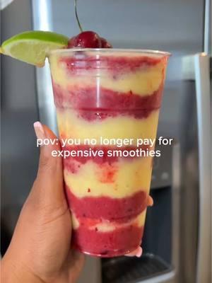 we got erewhon smoothies at homeee. this is your last chance to get the new year special the ebook is on saleee ✨ ingredients:  pineapple coconut water cherries  strawberries  lime  #fyp #healthysmoothie #smoothies #ninjablender #smoothierecipes #fruitfast 