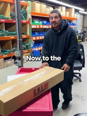 Check out some of the action behind the scenes with Carlos! #onthejob #work #tour #warehouse #behindthescenes #garagedoors #garagedoor #inventory #stockinginventory