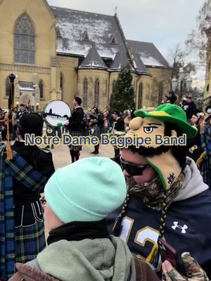 Notre Dame Band Bagpipe Band Plays Before Player Walk!  Recorded 12/20/2024 in front of the Main Building in Notre Dame, IN. So many great game day traditions.  Go to mywalksinparadise.com for more.  #NotreDame #BagpipeBand #CollegeFootball #Playoffs #Gameday #SouthBend #Indiana #mywalksinparadise #GoIrish 