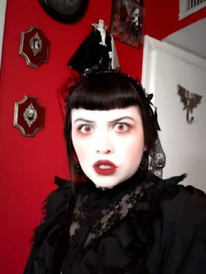 I want to be just like you 🩸 #victoriangothic #victoriangothic #gothtok 