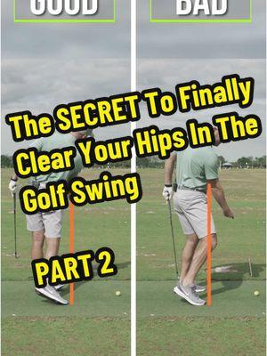 The SECRET To Finally Clear Your Hips In The Golf Swing - PART 2   #cogornogolf #ericcogornogolf #golfswing #golf #golfdrills #golftiktok #golfdigest #golfinstructor #lpga #bethlehem #bocaraton #golftips #golfing #golfer #golfr #lehighvalley #swingcoach #pga #golftok #southflorida 