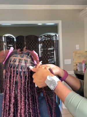 Infinity Locs 😍💗 #softlocs #softlocstutorial 