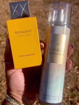 My #scentoftheday is giving sticky vanilla vibes…💛✨ Shagaf Vanilla Toffee is sooooo good!! And it lasts so long on me…definitely a gourmand lover’s dream…#bathandbodyworks #fragrance #fragrancetiktok #perfumetiktok #fragrancelayering 