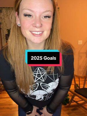 Got goals?!  Let me know your goals for 2025!! Here’s mine!! #goals #2025 #sleevedredhead #sleevinginoregon #goals2025 