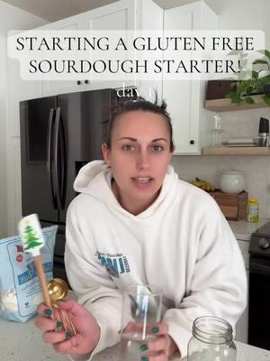 Thanks for inspiring me to get back into sourdough @Emily 🙂‍↔️ #glutenfreesourdough #sourdoughstarter #sourdoughbread #nodiscardsourdough 