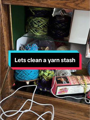 #newyearsresolution #yarnstash #CleanTok #yarntok #hollabackpurl 