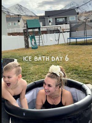 the warmest my water has been so far!!❄️ I’m glad today was the day for a timer mishap hahaha ended up going for 85 seconds😱 I think I’m ready to start going 90 seconds👀🧊🛁💫🫶🏼 • #sahmlife #icebath #coldplunge #momlife #sahm #momof3 #Vlog #relatable #ppa #MentalHealth #getyourpinkback #momof3 #icebathmama #icequeen #morningroutine #motherhood #icebathtime #healthylifestyle #mentaltoughness #utahmom #utahmom #Lifestyle #motherhood #MomsofTikTok #freezingforsanity 