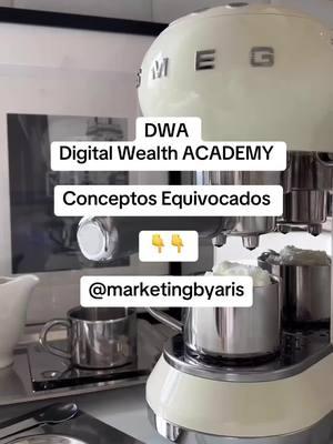 DWA Digital Wealth Academy  CONCEPTOS EQUIVOCADOS 👇👇 ❌ NECESITAS EXPERIENCIA EN EL MUNDO ONLINE.  ✅ No necesitas saber nada sobre marketing digital. El curso en sí te enseña todo lo que necesitas saber. Yo también empecé como un completo principiante.  ❌ NECESITAS TENER MUCHOS SEGUIDORES PARA COMENZAR.  ✅ Puedes iniciar con una cuenta nueva y seguir viendo un gran éxito en un corto periodo de tiempo.  ❌ NECESITAS MOSTRAR TU CARA PARA GANAR CONFIANZA Y REALIZAR VENTAS.  ✅ No es necesario que muestres tu cara ni que grabes tus propios vídeos. Puedes utilizar un banco de contenido hecho para usted con vídeos estéticos.  Que esperas para dar el gran paso hacia la libertad financiera?  Comento YO para brindarte toda la información que necesitas.  @marketingbyaris  @marketingbyaris  marketingbyaris  #ingresospasivos#Marketingdigital#ingresosextras#marketing#redessociales#emprendimiento#empoderandomujeres#trabajodesdecasa#trabajosonline#ingresosonline#ingresospasivos#ingresospasivos#ingresospasivos# 