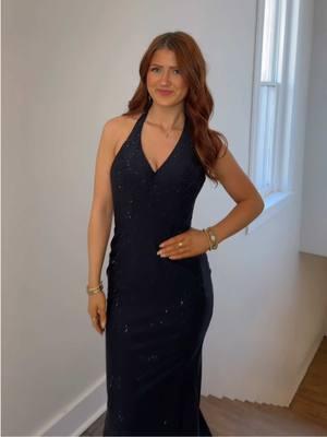 This @Colette by Daphne is so classy! #glitz #glitznashville #glitzgirl #nashville #prom2025 #prom #formalwear #promdress #coletttebydaphne #navypromdress 