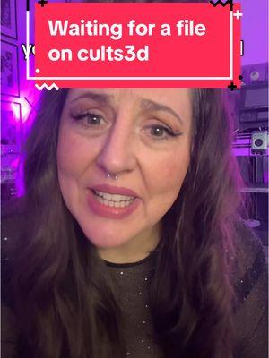 @cults3d I love you but why does your website feel like I’m using dial up #misfitprinting #3dprinting #cults3d 