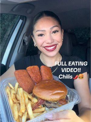 CHILIS FULL EATING VIDEO!!🍔❤️😊WHATS UR FAV ITEM FROM CHILIS?😊 #chilis#chilismukbang#mozzarellasticks#cheesepull#trippledipper#ranch#bigbites#mukbang#mukbangeatingshow#mukbangs#foodvideo#foodasmr#asmr#asmrsounds#asmreating#eatingshow#eatingsounds#eatingvideo 