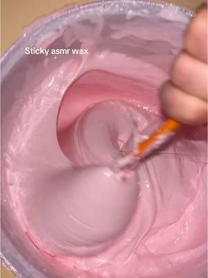 Sticky asmr wax #asmr #asmrsounds #stickysquishy #fyp #brazilianwax 